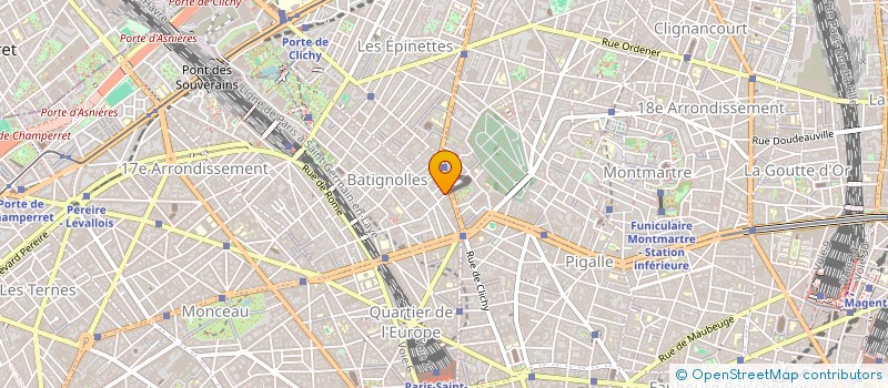 localisation de l'entreprise MONSIEUR ARNAUD DE MISCAULT  PARIS