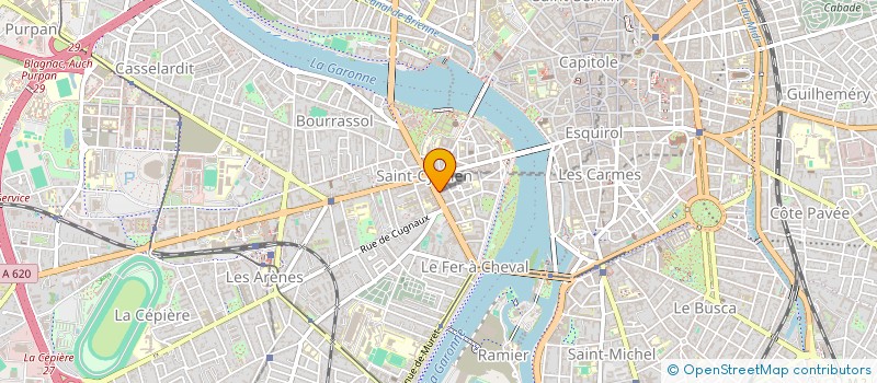 localisation de l'entreprise MONSIEUR ARNAUD DEBAUGNY à TOULOUSE