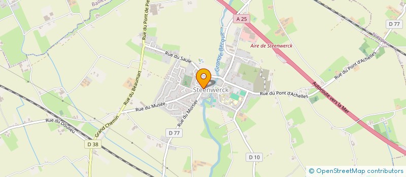 localisation de l'entreprise MONSIEUR ARNAUD DEBOUDT  STEENWERCK