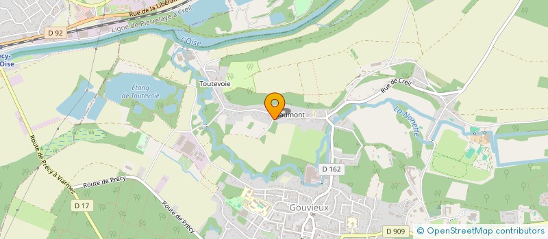 localisation de l'entreprise MONSIEUR ARNAUD DECATOIRE  GOUVIEUX