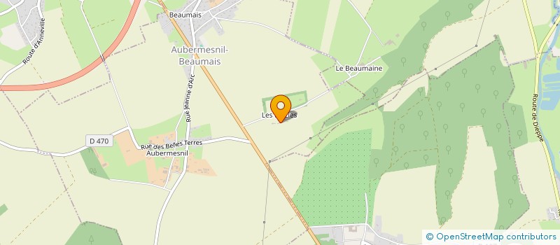 localisation de l'entreprise MONSIEUR ARNAUD DECULTOT à AUBERMESNIL-BEAUMAIS