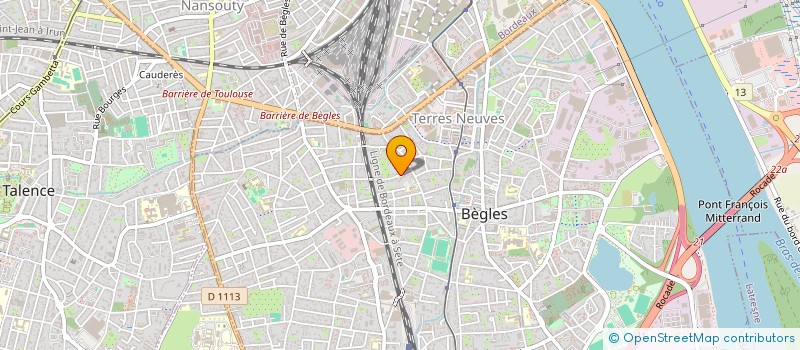 localisation de l'entreprise MONSIEUR ARNAUD DECUSSY à BEGLES