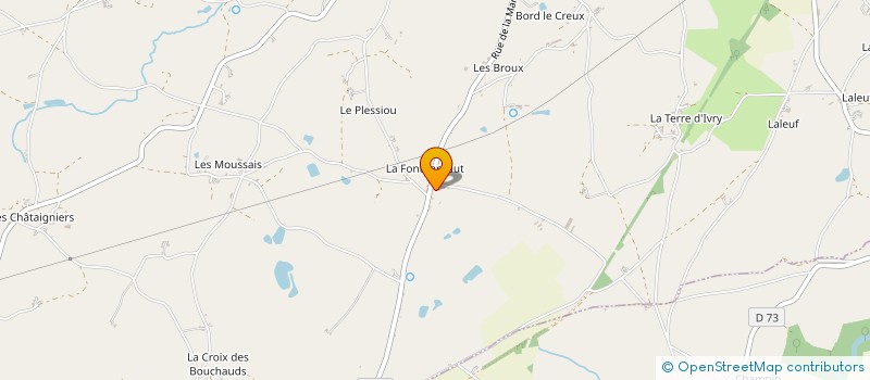 localisation de l'entreprise MONSIEUR ARNAUD DEFOUGERE à SAINT-DENIS-DE-JOUHET