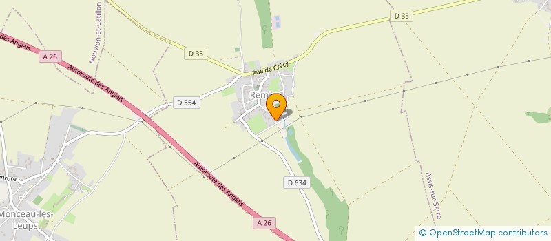 localisation de l'entreprise MONSIEUR ARNAUD DEGEZELLE  REMIES