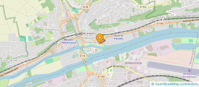 localisation de l'entreprise MONSIEUR ARNAUD DEGOUZON  MEULAN-EN-YVELINES