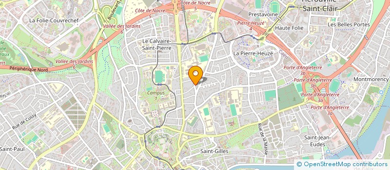 localisation de l'entreprise MONSIEUR ARNAUD DEGRENNE à CAEN