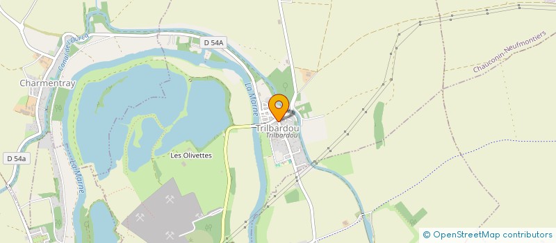 localisation de l'entreprise MONSIEUR ARNAUD DELACROIX  TRILBARDOU