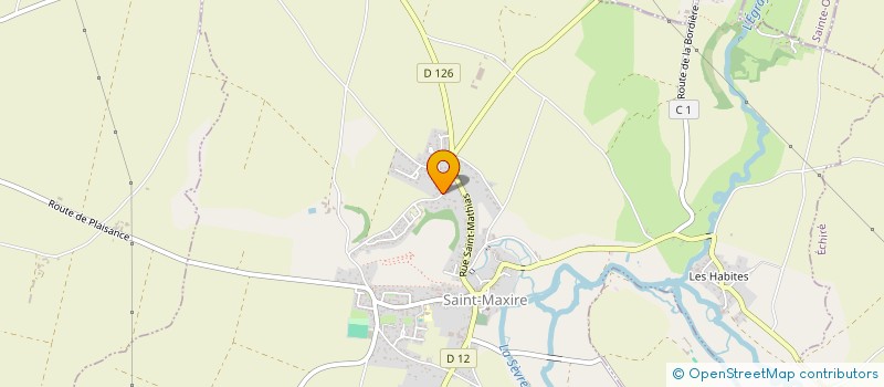 localisation de l'entreprise MONSIEUR ARNAUD DELAGRAVE  SAINT-MAXIRE
