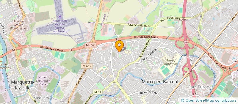 localisation de l'entreprise MONSIEUR ARNAUD DELAHODDE à MARCQ-EN-BARŒUL