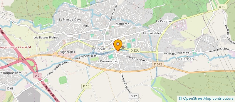 localisation de l'entreprise MONSIEUR ARNAUD DELAINE  MALLEMORT