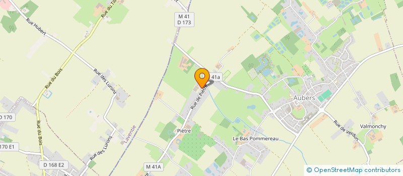 localisation de l'entreprise MONSIEUR ARNAUD DELANNOY à AUBERS