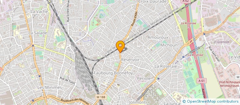 localisation de l'entreprise MONSIEUR ARNAUD DELAPERRIERE à TOULOUSE