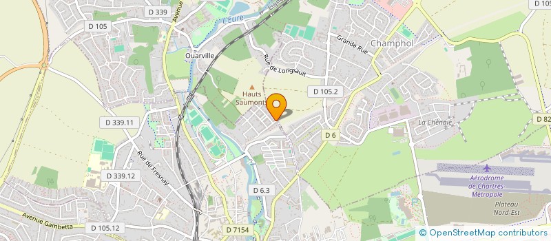 localisation de l'entreprise MONSIEUR ARNAUD DELAUNAY à CHARTRES