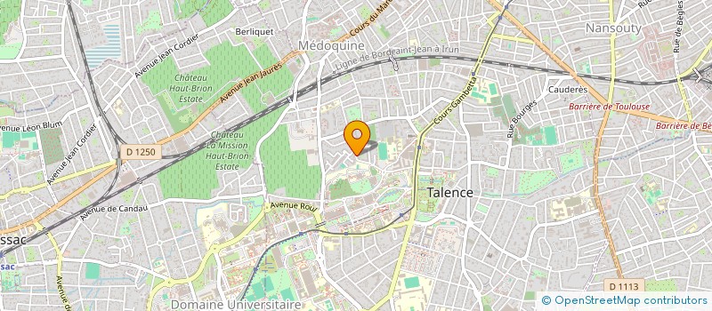 localisation de l'entreprise MONSIEUR ARNAUD DELAYRE à TALENCE