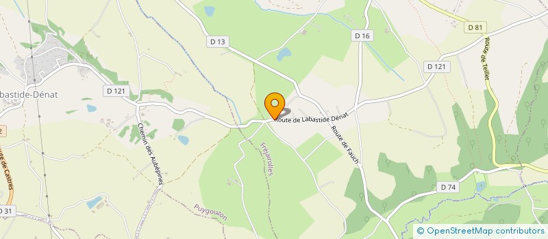 localisation de l'entreprise MONSIEUR ARNAUD DELBRUEL  FREJAIROLLES