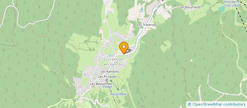 localisation de l'entreprise MONSIEUR ARNAUD DELCANT  VILLARD-DE-LANS