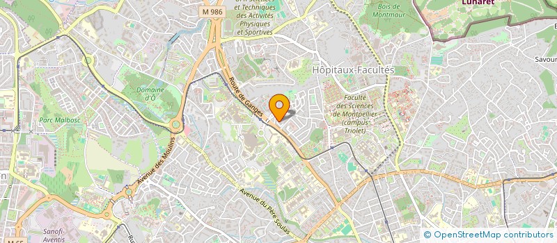 localisation de l'entreprise MONSIEUR ARNAUD DELENCRE à MONTPELLIER