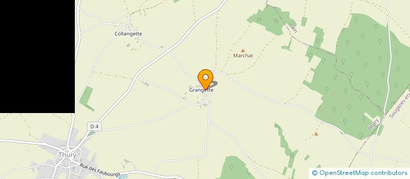 localisation de l'entreprise MONSIEUR ARNAUD DELESTRE  THURY