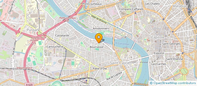 localisation de l'entreprise MONSIEUR ARNAUD DELLA NEGRA à TOULOUSE