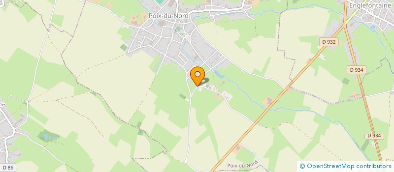 localisation de l'entreprise MONSIEUR ARNAUD DELMOTTE  POIX-DU-NORD