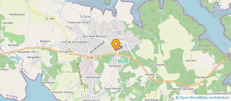 localisation de l'entreprise MONSIEUR ARNAUD DELPHUEQUE  COMBRIT