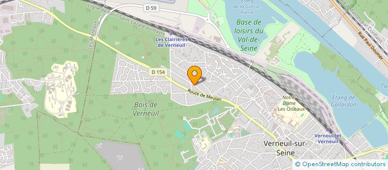 localisation de l'entreprise MONSIEUR ARNAUD DEMAILLY  VERNEUIL-SUR-SEINE