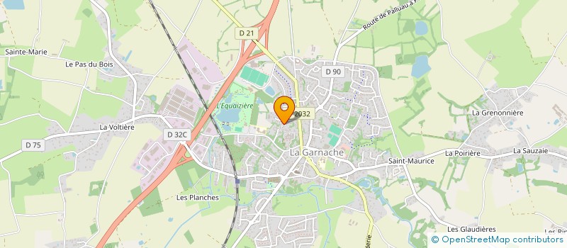 localisation de l'entreprise MONSIEUR ARNAUD DEMISSY  LA GARNACHE