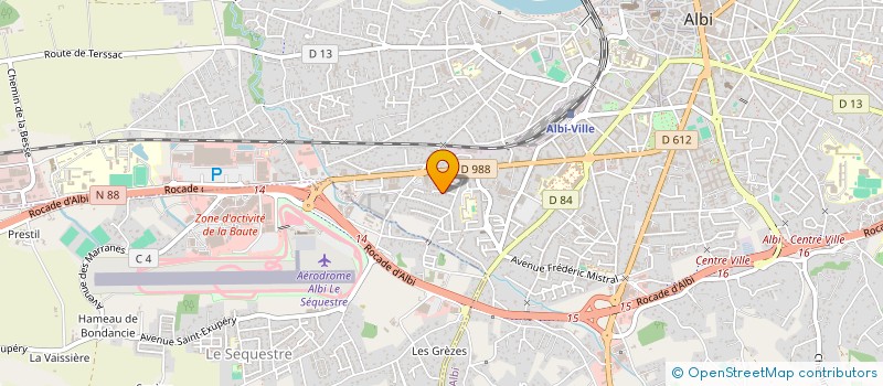 localisation de l'entreprise MONSIEUR ARNAUD DENEGRE à ALBI