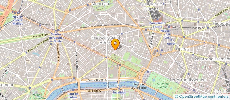 localisation de l'entreprise MONSIEUR ARNAUD DEPARDAY  PARIS