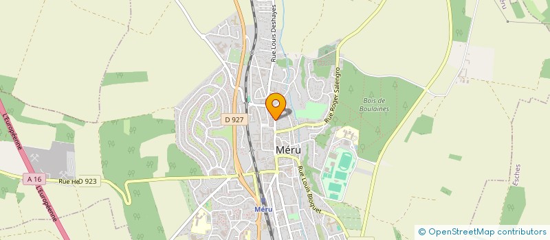 localisation de l'entreprise MONSIEUR ARNAUD DEPUILLE  MERU