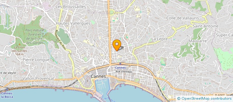localisation de l'entreprise MONSIEUR ARNAUD DER HOVANNESSIAN à CANNES