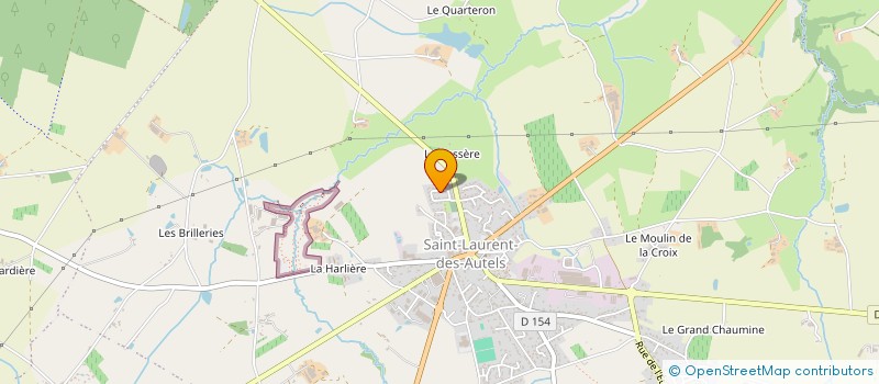 localisation de l'entreprise MONSIEUR ARNAUD DERAMBURE  OREE D'ANJOU