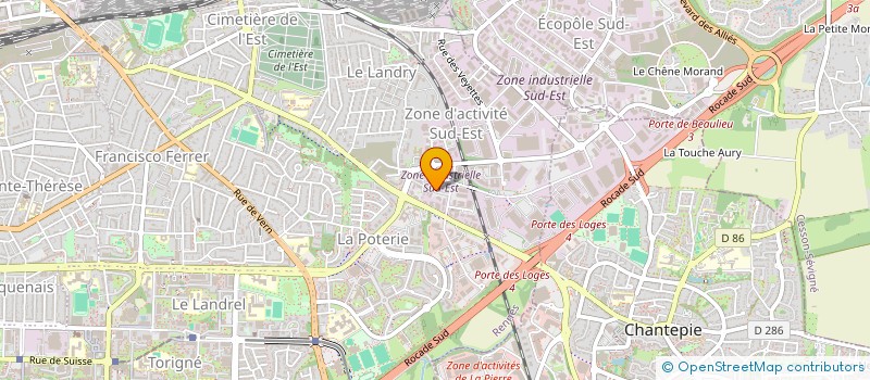 localisation de l'entreprise MONSIEUR ARNAUD DERENNES  RENNES
