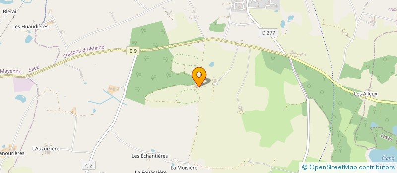localisation de l'entreprise MONSIEUR ARNAUD DESMOTTES à LA CHAPELLE-ANTHENAISE