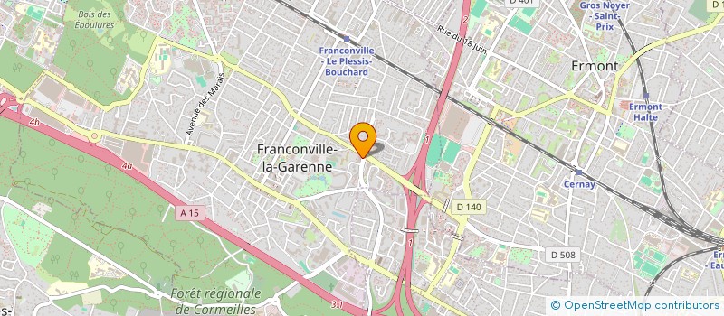 localisation de l'entreprise MONSIEUR ARNAUD DESMOTTES  FRANCONVILLE