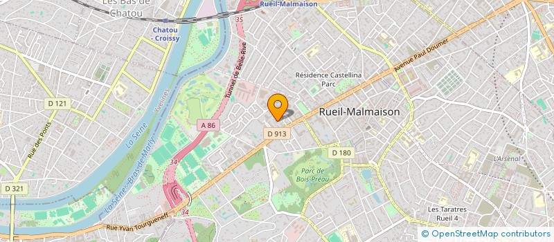 localisation de l'entreprise MONSIEUR ARNAUD DESNE à RUEIL-MALMAISON