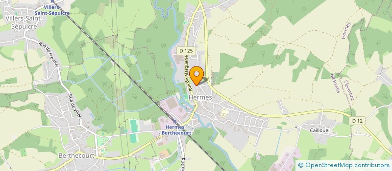 localisation de l'entreprise MONSIEUR ARNAUD DESROSES  HERMES