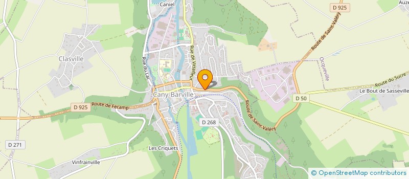 localisation de l'entreprise MONSIEUR ARNAUD DEVEAUX  CANY-BARVILLE