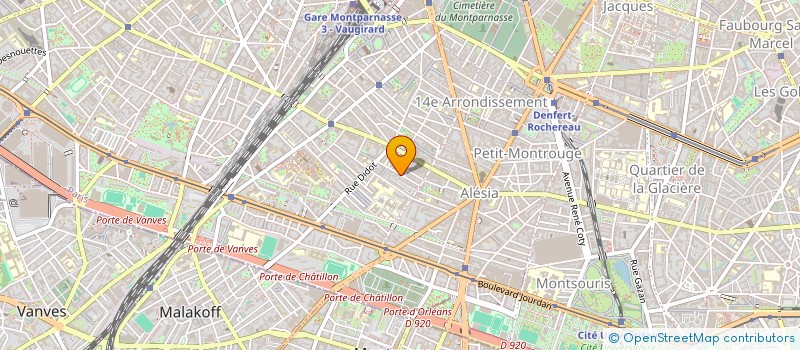 localisation de l'entreprise MONSIEUR ARNAUD DEVERRE  VERSAILLES