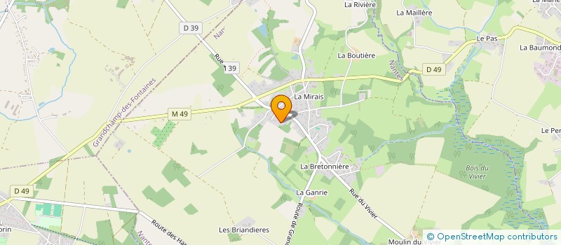 localisation de l'entreprise MONSIEUR ARNAUD DEVIN à LA CHAPELLE-SUR-ERDRE