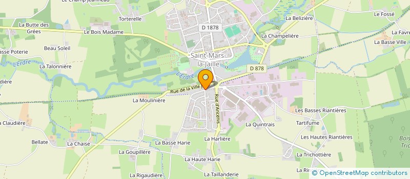 localisation de l'entreprise MONSIEUR ARNAUD DICK  VALLONS-DE-L'ERDRE