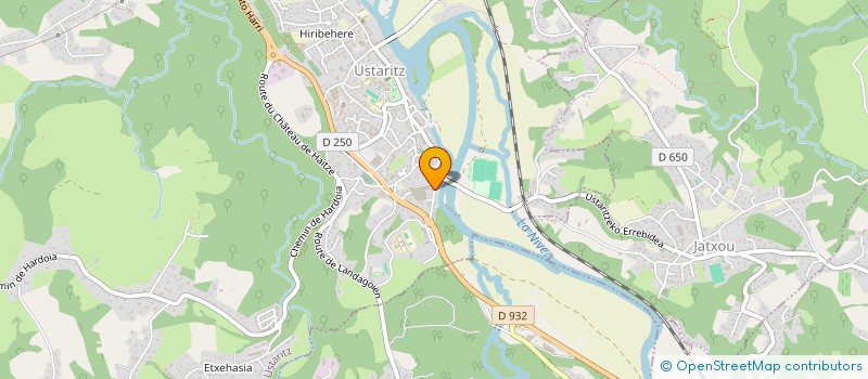 localisation de l'entreprise MONSIEUR ARNAUD DIRAND  USTARITZ