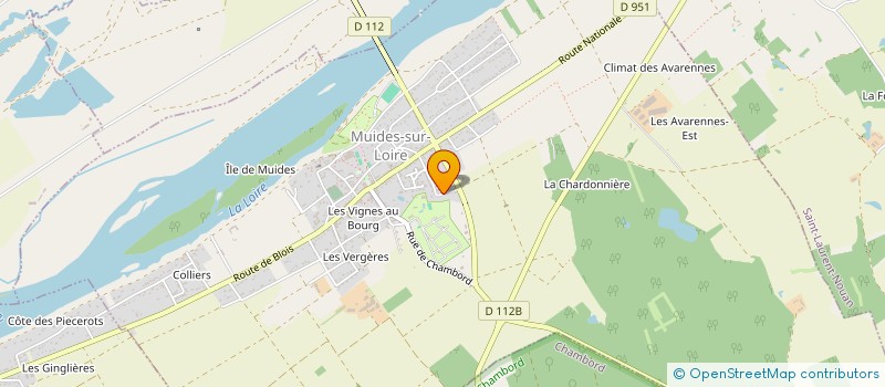 localisation de l'entreprise MONSIEUR ARNAUD DOLLEANS  MUIDES-SUR-LOIRE