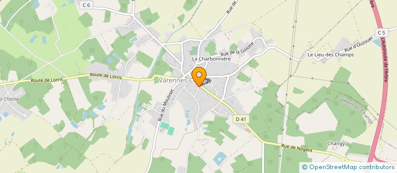 localisation de l'entreprise MONSIEUR ARNAUD DOMINIAK à VARENNES-CHANGY