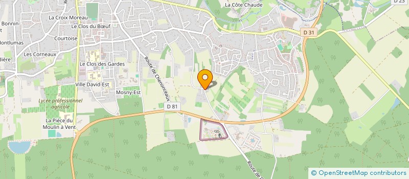 localisation de l'entreprise MONSIEUR ARNAUD DORMONT  AMBOISE