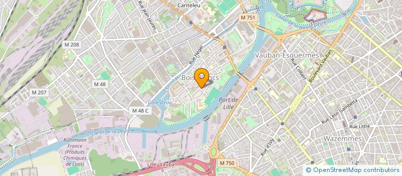 localisation de l'entreprise MONSIEUR ARNAUD DOS ANJOS NETO à LILLE