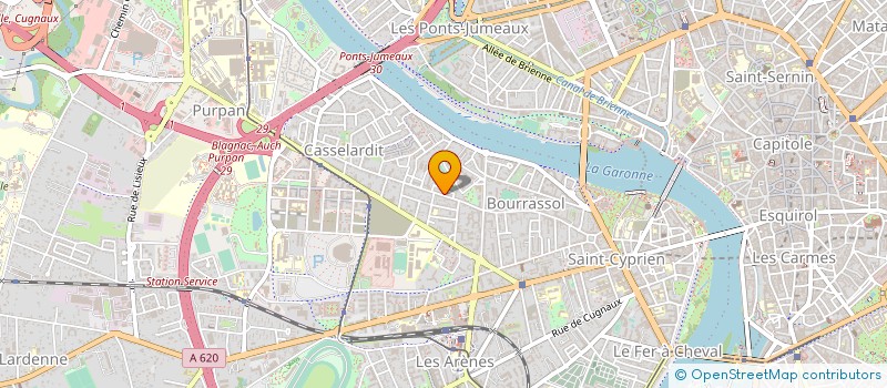 localisation de l'entreprise MONSIEUR ARNAUD DRAPIER à TOULOUSE