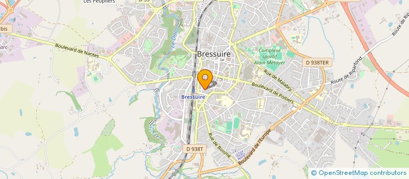 localisation de l'entreprise MONSIEUR ARNAUD DUARTE  BRESSUIRE