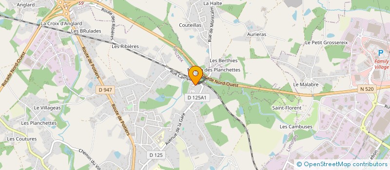 localisation de l'entreprise MONSIEUR ARNAUD DUBARRE à COUZEIX