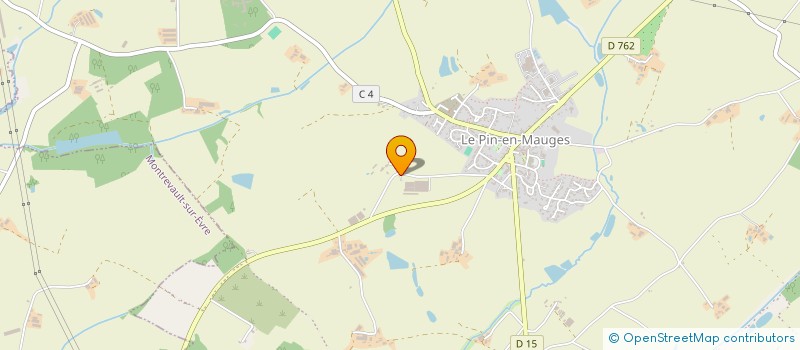 localisation de l'entreprise MONSIEUR ARNAUD DUBLE  BEAUPREAU-EN-MAUGES